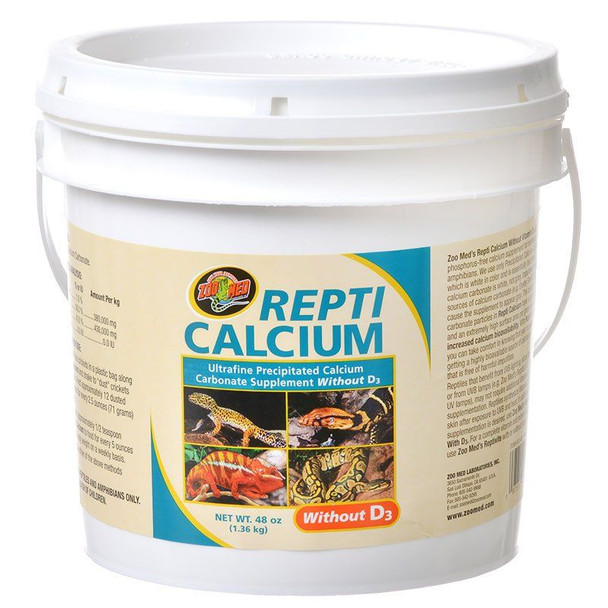 Zoo Med Repti Calcium Without D3 48 oz