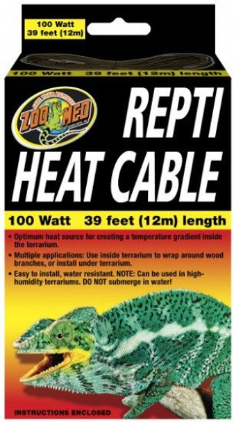 Zoo Med Repti Heat Cable 100 watt (39'L)