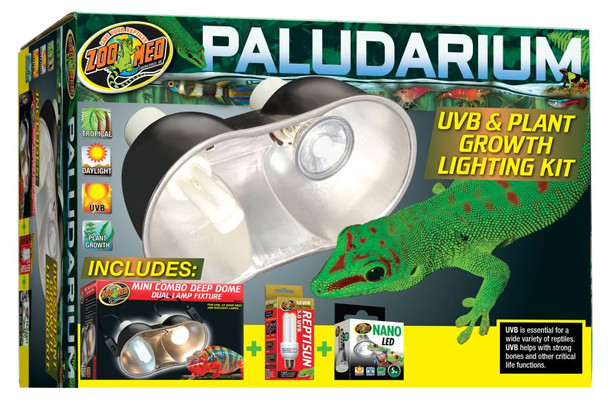 Zoo Med Paludarium UVB & Plant Growth Lighting Kit 1 Kit