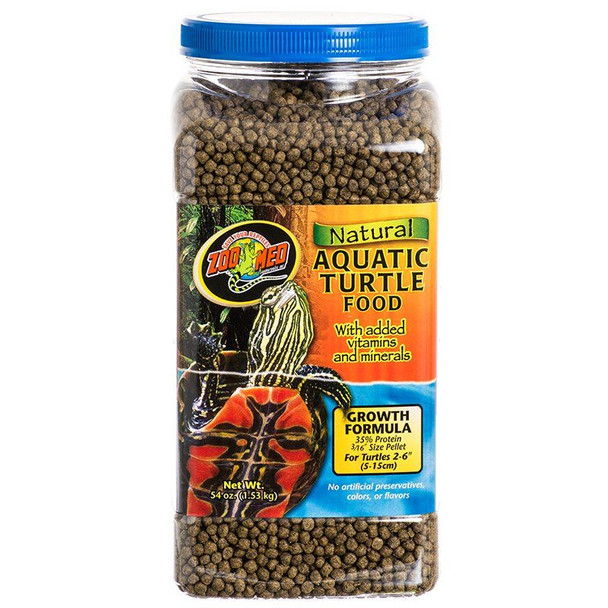 Zoo Med Natural Aquatic Turtle Food (Pellets) 54 oz