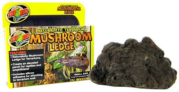 Zoo Med Naturalistic Terrarium Mushroom Ledge Small (7 Long x 4.5 Wide)
