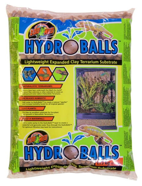 Zoo Med HydroBalls Clay Terrarium Substrate 2.5 lbs