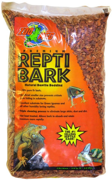 Zoo Med Premium Repti Bark Natural Reptile Bedding 10 Quarts