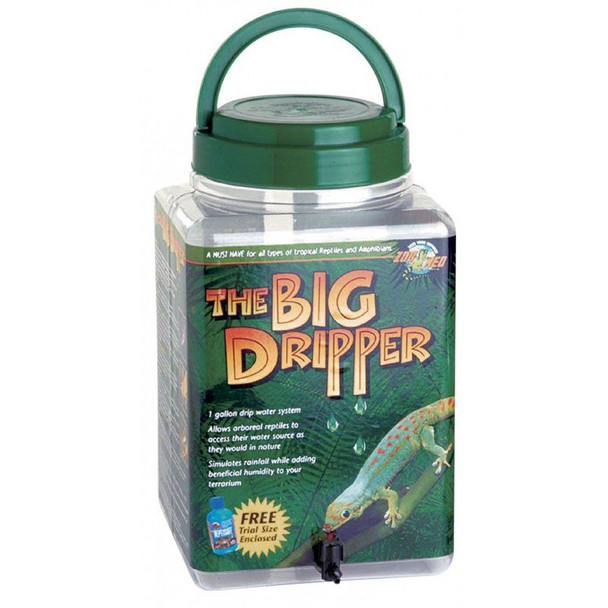 Zoo Med Dripper System The Big Dripper - 1 Gallon Drip Water System
