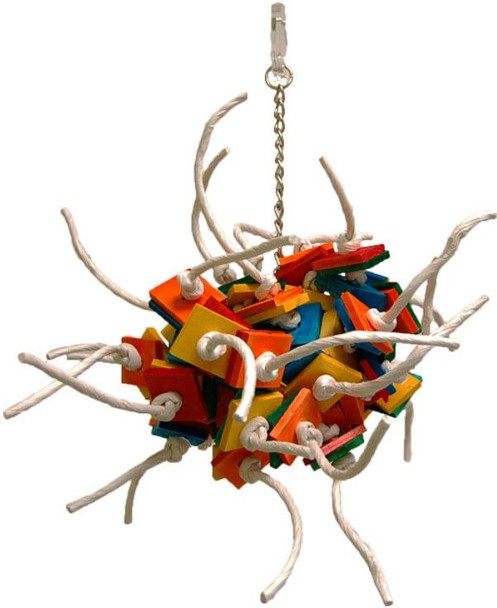 Zoo-Max Fire Ball Bird Toy Large 17L x 14W