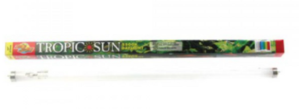 Zoo Med 5,500K Tropic Sun T8 Fluorescent Lamp - 17 W - 24 in.  - 1247