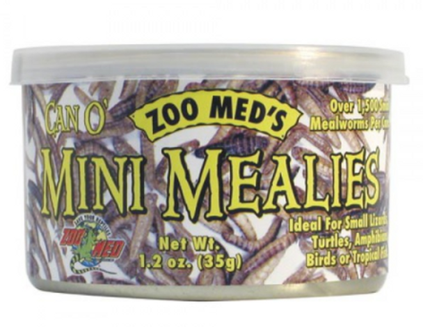 Zoo Med Can O' Mini Mealies - 1.2 oz - 0472