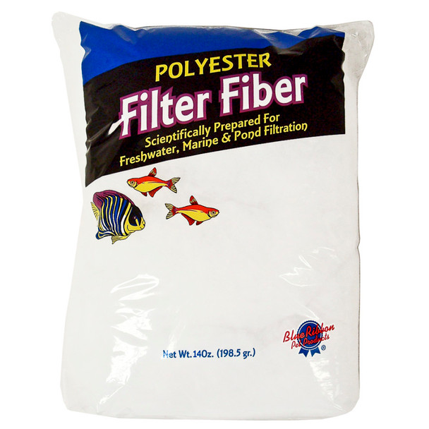 <body><p>Blue Ribbon 100% Polyester Filter Floss 2oz. Soft, fine 100% polyester filtering fiber is ideal for wet-dry filters, canister filters, most power filters and pond filtering units. Polyester floss provides the ideal mechanical and biological filtering media for all freshwater saltwater tanks.</p></body>