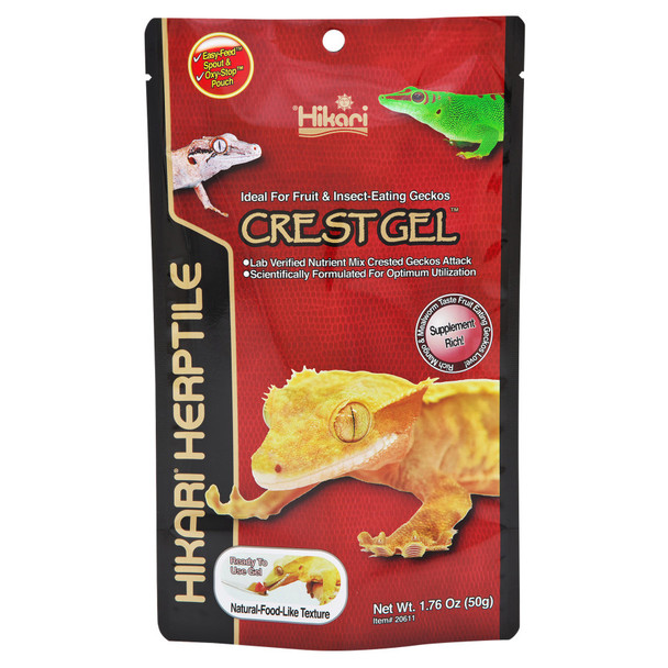 <body><p>CrestGelâ„¢ is a revolutionary, scientifically formulated, uniquely balanced, ready-to-use paste diet using special Oxy-Stopâ„¢ packaging. It contains all the necessary nutrients, needed vitamins, amino acids and trace minerals fruit and insect-eating geckos, like the crested gecko need to live a long and health-filled life.</p></body>