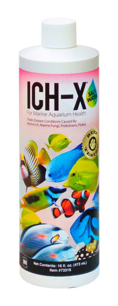 <body><p>Safe and effective marine medication to treat diseases caused by ich, fungi, protozoans, and flukes. This clear liquid is scientifically formulated and won't discolor or stain corals or tank silicon. Reef tested. The 4 oz treats 240 gallons. The 16 oz treats 960 gallons.</p></body>