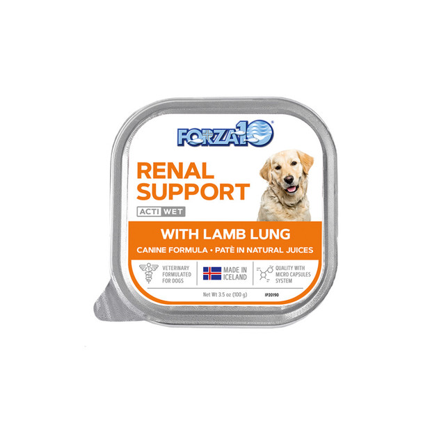 <body><p>Renal Dog Lamb is a special dietetic food, balanced and complete, developed to support kidney function in adult dogs with renal conditions.</p><ul><li>designed toÂ help support renal and cardiac healthÂ in dogs.</li></ul></body>