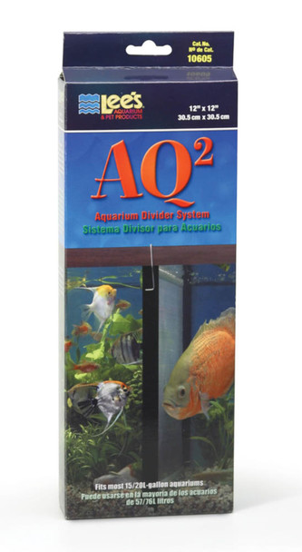 <body><p>Use to create isolated compartments in aquarium,fits most 10 gallon aquariums,maintains overall heat circulation and unobstructed filtration.Divider size 10in x 12in.</p></body>