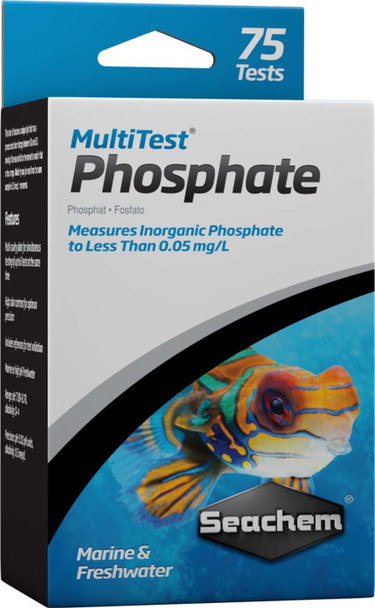 <body><p>Phosphate in natural sea water ranges from less than 0.01 mg/L to 0.3 mg/L. For corals in reef aquaria, such phosphates should be 0.2 mg/L or less. Phosphates are non-toxic to fish and most invertebrates, but are ideally kept below 1 mg/L to minimize algae growth. In freshwater, phosphates are not critical and the allowable concentration is dependent on variables such as nitrate, manganese, iron, and vitamin concentrations, as well as the extent of use of live plants.</p></body>