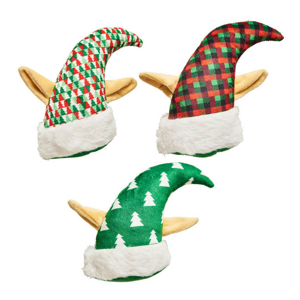 <body><p>Spot Holiday Elf Hats for the holidays! Cute elf hats with ears and white fluffy trim. Fully stuffed with squeaker will make your dog's Christmas so much fun!</p><ul><li>Spot Holiday Elf Hats for the holidays</li> <li>Elf hats with ears and white fluffy trim</li> <li>Fully stuffed with squeaker will make your dog's Christmas so much fun</li></ul></body>