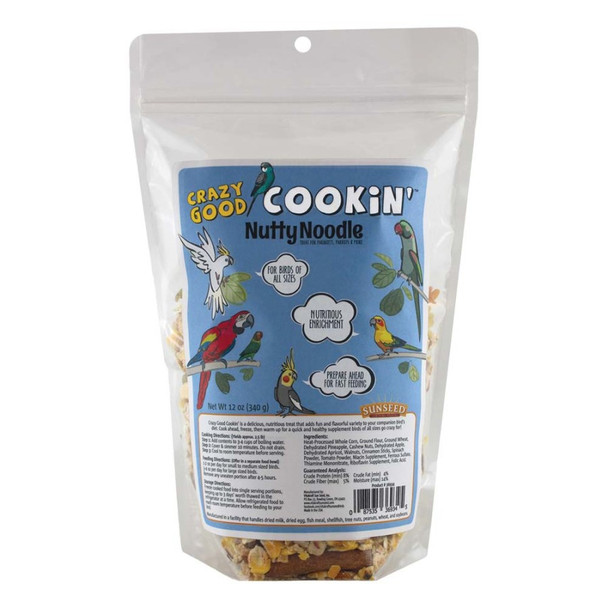 <body><p>Crazy Good Cookin' is a delicious, nutritious treat that adds fun and flavorful variety to your companion bird's diet. Cook ahead, freeze, then warm up for a quick and healthy supplement birds of all sizes go crazy for!</p></body>