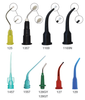 Pac-Dent Delivery Tips Curved Black No Brush 100/pk