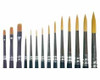 Keystone Synthetic Ceramist Brush, #4 Flat, ea