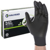 Halyard Protective Black Nitrile Exam Gloves, Power-Free, Small, 100/bx, 10 bx/cs