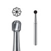 Pac-Dent Carbide Bur RA-7 Round Latch-Type, 10/pk