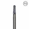 Pac-Dent Carbide Bur FG-1172 Taper Fissure Dome, Clinic Pack, 100/pk