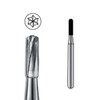 Pac-Dent Carbide Bur FGOS-1158 Straight Fissure Dome, Clinic Pack, 100/pk