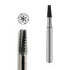 Pac-Dent Carbide Bur FGOS-702L Taper Fissure Crosscut, Clinic Pack, 100/pk