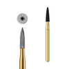 Pac-Dent Trimming & Finishing Carbide Bur FG-9904 Needle 30-Bladed, Clinic Pack, 100/pk