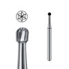 ODS Precision Carbide Bur HP-4, Round, 5/pk
