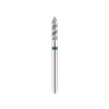 SpiralKool Diamond Turbo Cutting Bur 877T-014C, Modified Beveled Cylinder, Coarse, 5/pk