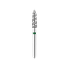 SpiralKool Diamond Turbo Cutting Bur 885KT-023C, Modified Beveled Flat Fissure, Coarse, 5/pk