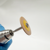 ODS Diamond Polisher Wheel Disc for Zirconia Dia 20x1mm Fine, ea
