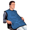 Flow Adult Lead-Free Bib X-Ray Apron, without Collar, 0.25 mm, 24" x 26", Medium Blue, ea