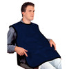 Flow Adult Lead-Free Bib X-Ray Apron, without Collar, 0.25 mm, 24" x 26", Navy Blue, ea