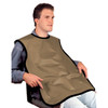 Flow Adult Lead-Free Bib X-Ray Apron, without Collar, 0.25 mm, 24" x 26", Beige, ea