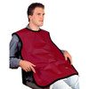 Flow Adult Lead-Free Bib X-Ray Apron, without Collar, 0.25 mm, 24" x 26", Red, ea