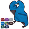 Flow Adult Lead-Free Bib X-Ray Apron, With Attached Collar, 0.25 mm, 24" x 26", Medium Blue, ea