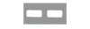 Flow Perfect Pocket Masked X-Ray Film Mounts, Vinyl, Blue, 2 Horizontal Windows, Size 3, 100/bx