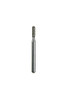 Quala Diamond Bur Round End Cylinder, 838-012 Coarse, 10/pkg