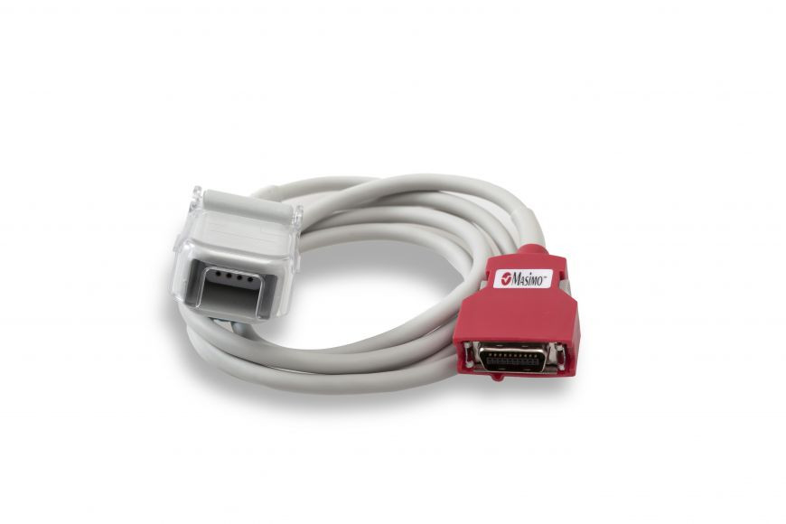 Zoll Spo2 Calbe Zoll SpO2 MNC Patient Cable, Reusable, Red for Zoll X Series Monitor ...