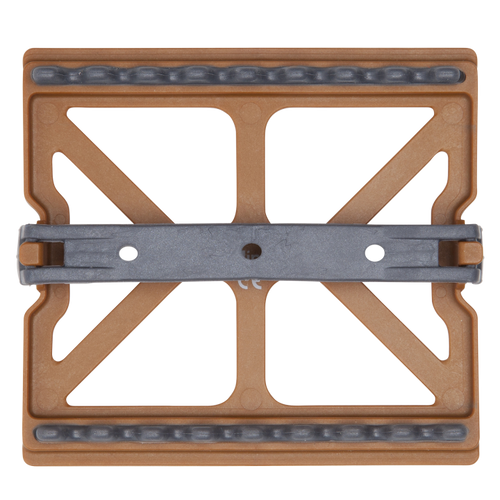 Zirc Mini Mat 3-7/8"x3-1/2"x1/2", Copper, ea