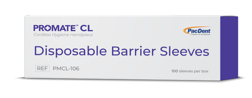 Pac-Dent ProMate CL Hygiene Prophy Handpiece ProMate CL Barrier Sleeves, 500pk