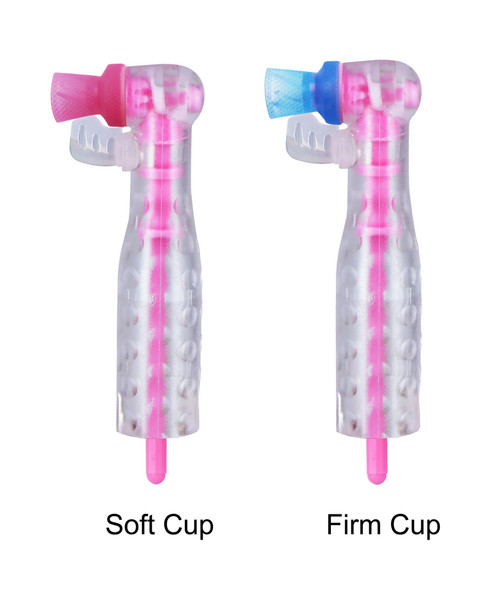 Pac-Dent AntiSplatr Prophy Angles Firm Cup, Blue, 100/box