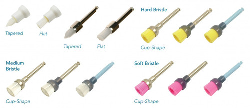 Pac-Dent Prophy Cups Latch Type Tapered Brush, 144/box