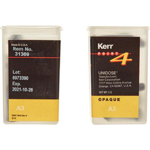 Kerr Point 4 Unidose Refills Opaque A3, 20/pk