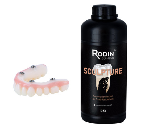 Pac-Dent Rodin Sculpture Ceramic Nanohybrid, Shade A3, 1.2 kg Bottle