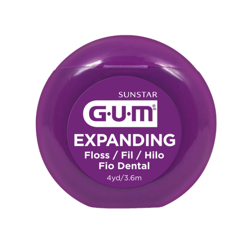 Sunstar GUM Expanding Floss, 4 yds, 144/bx