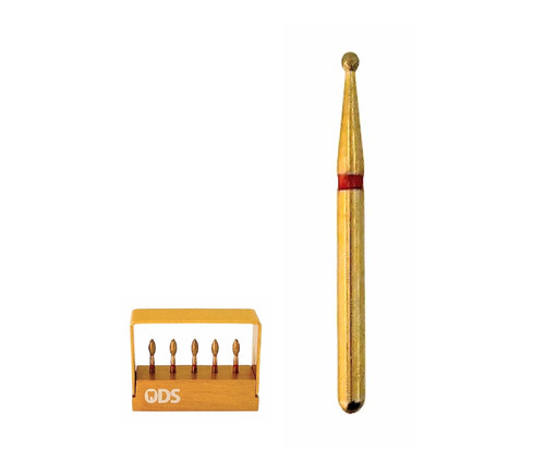 ODS Precision Zirconia Cutting Diamond Bur FG 801-012 Fine Grit, Round, 5/bx ODS Precision Zirconia Cutting Diamond Bur FG 801-012 Fine Grit, Round, 5/bx