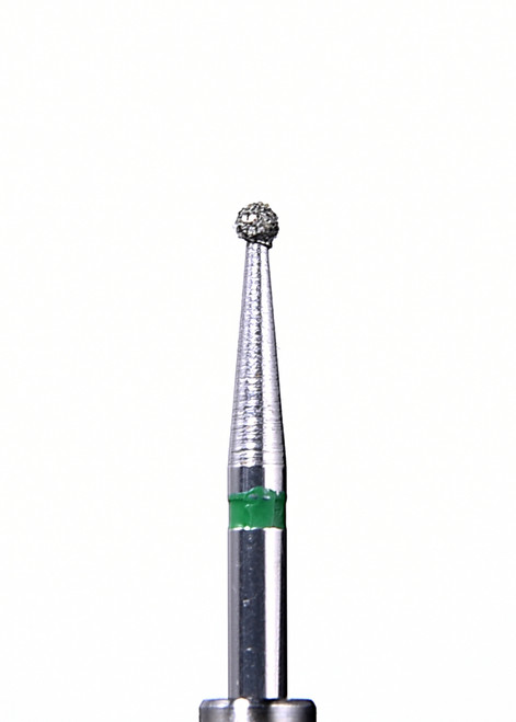 JP Defend Diamond Bur 801 Round 1.2mm Diameter, Coarse Grit, 5/pk