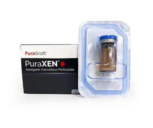 Puragraft PuraXEN+ Cancellous Bovine Particulate, .25mm-1.0mm, 0.50g
