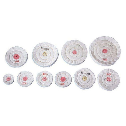 Keystone Muslin Buffs, 3" x 24 ply, 12/pk